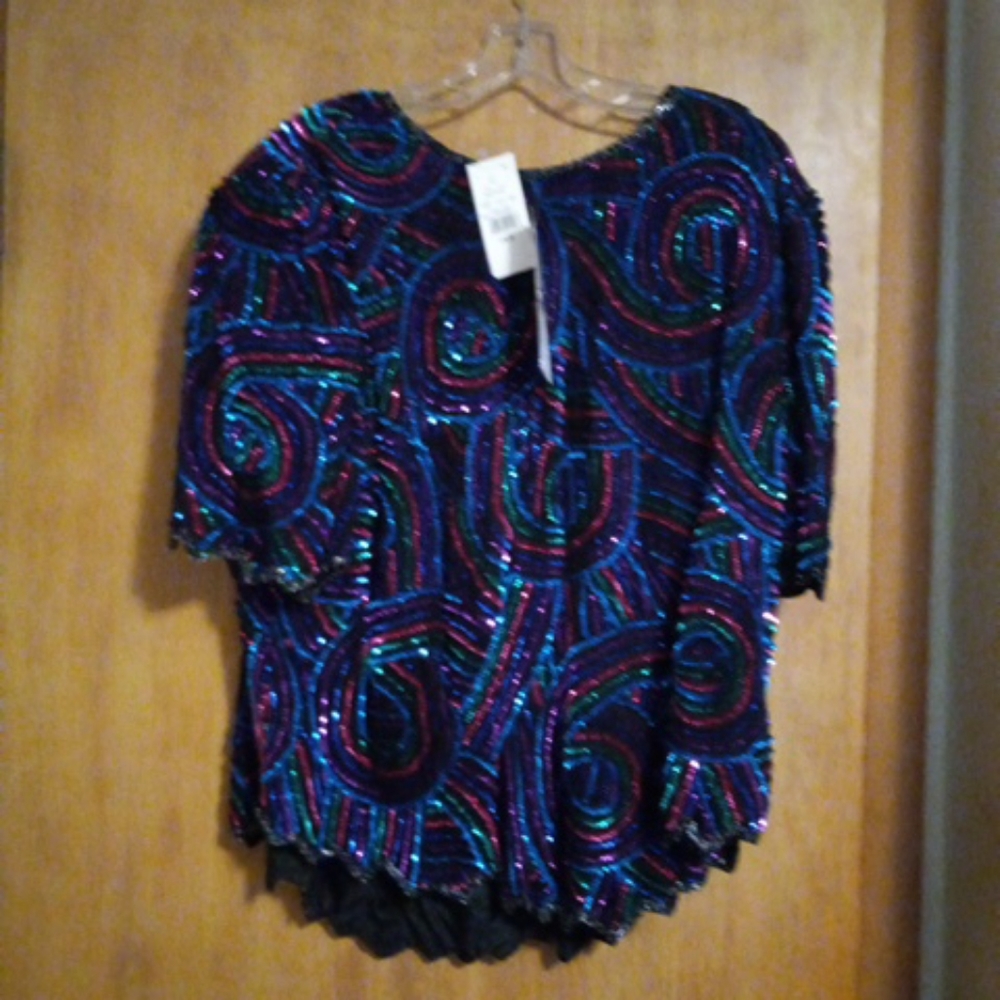 Women sequin top